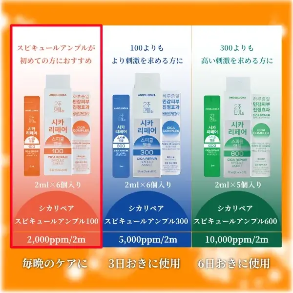 シカリペア スピキュールアンプル100 2ml×6包入(画像7)